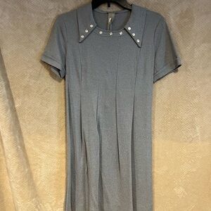 Vintage pleated mini-dress